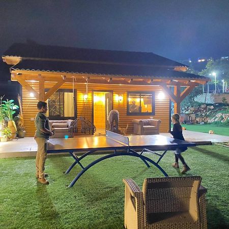 צימר בקתה מול הנוף Safed Bagian luar foto
