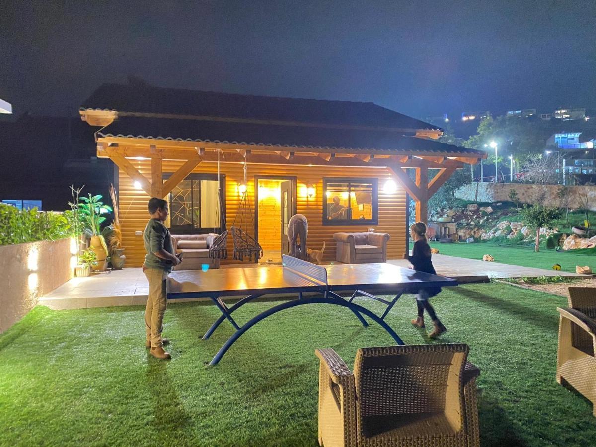 צימר בקתה מול הנוף Safed Bagian luar foto