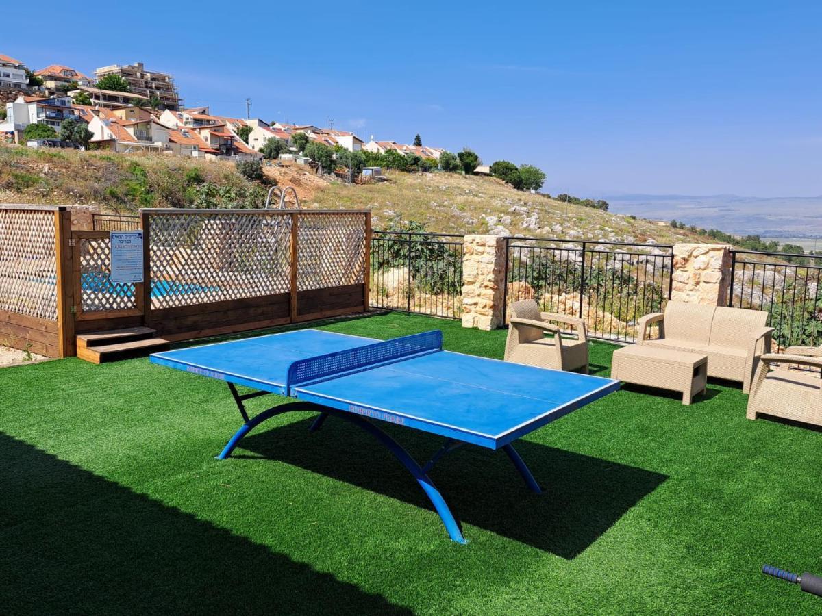 צימר בקתה מול הנוף Safed Bagian luar foto