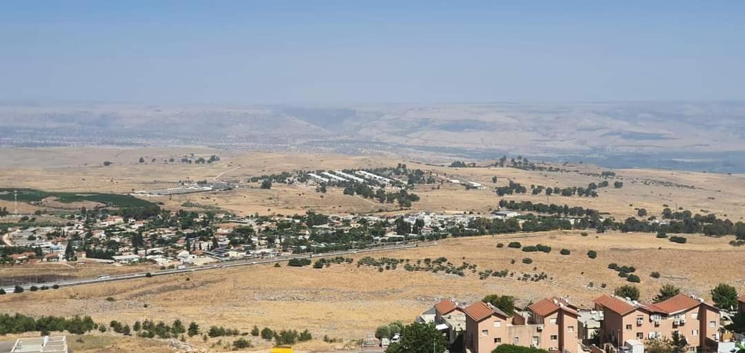 צימר בקתה מול הנוף Safed Bagian luar foto